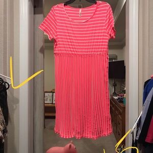 Size Large hot pink dress